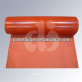 Ткань с красным покрытием из силиконовой резины с шириной 1000 мм